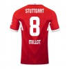 Stuttgart Enzo Millot #8 Auswärtstrikot 2024-25 Kurzarm